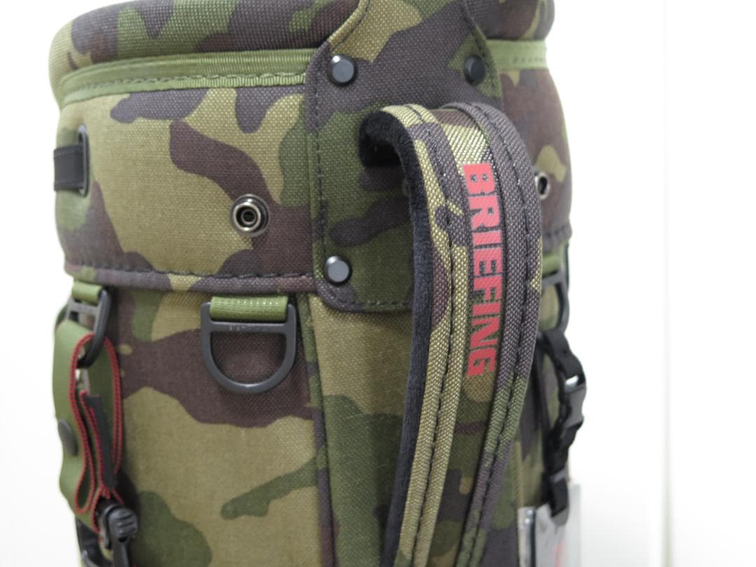 ブリーフィングゴルフBRIEFING GOLFキャディバッグCR-8グリーンカモ