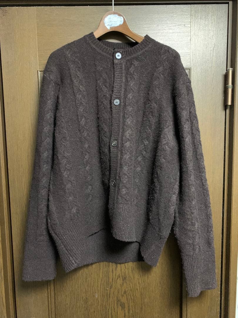 ゴールデンサイズ 新品 ZARA SOSHIOTSUKI ケーブル カーディガン