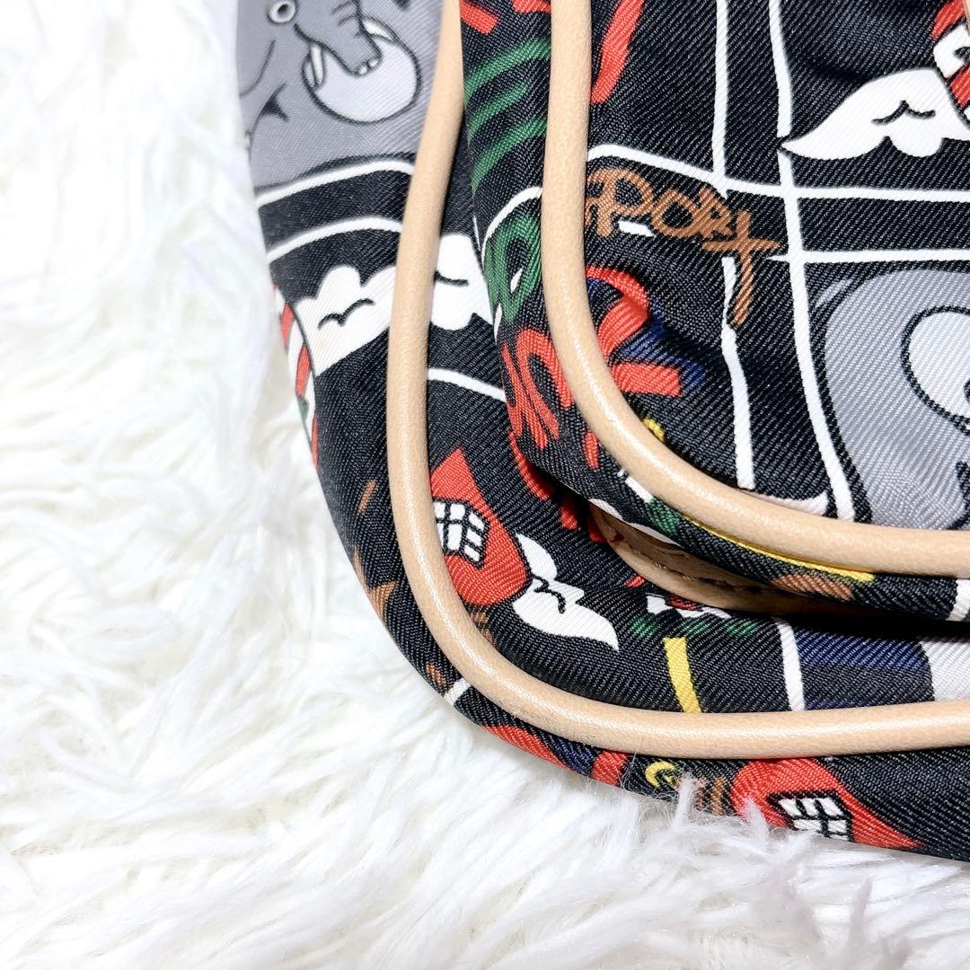 【極美品】 カステルバジャック ショルダー メッセンジャー バッグ 動物