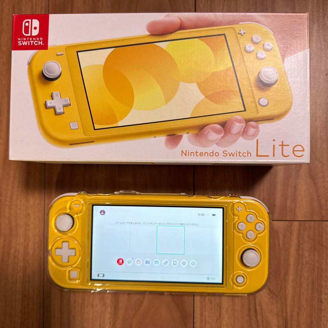 R*S様 Nintendo Switch Lite イエロー 本体 + acアダ