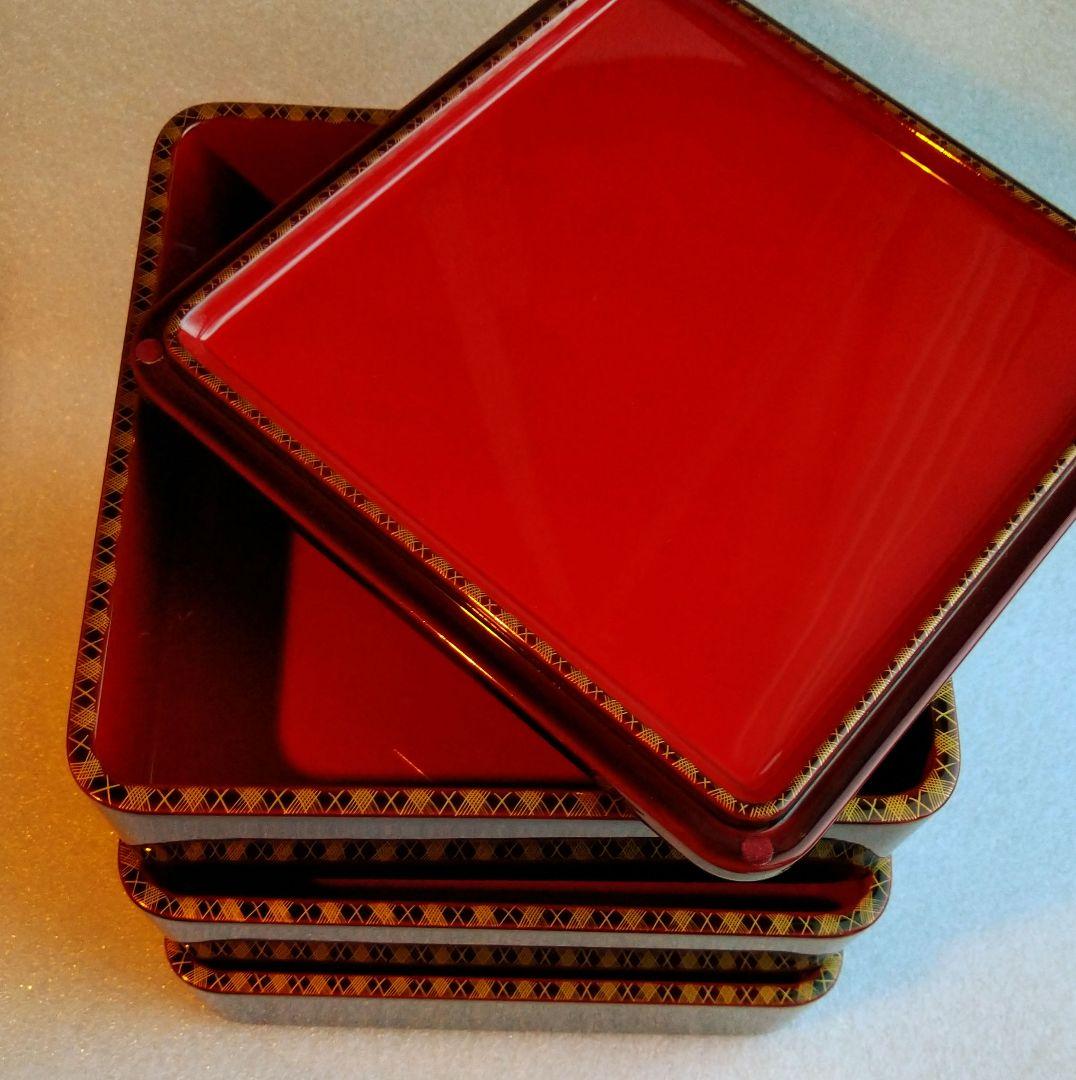 「Pan」　輪島塗　三段重箱　✩匿名配送✩