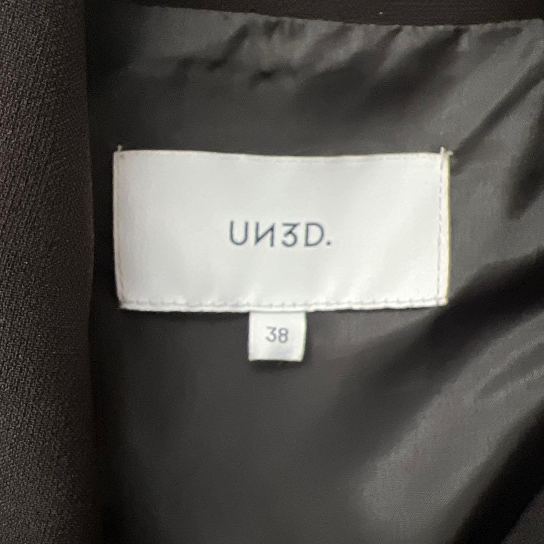 美品　UN3D.　アンスリード　COMBI BIG RIDERS　合皮　38