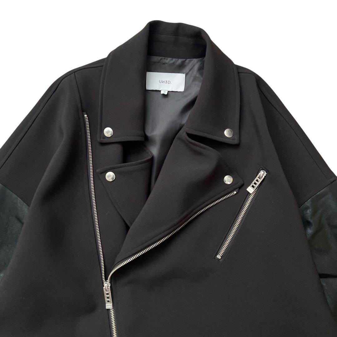 美品　UN3D.　アンスリード　COMBI BIG RIDERS　合皮　38