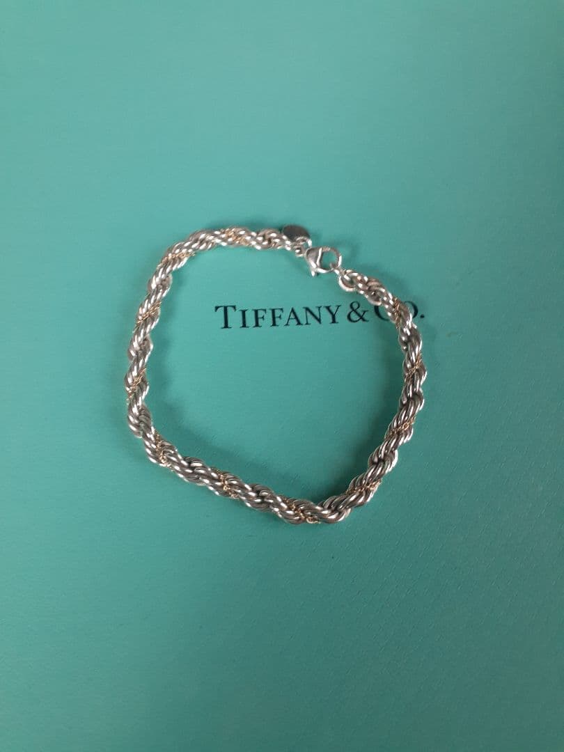 ティファニーツイストコンビブレスレット