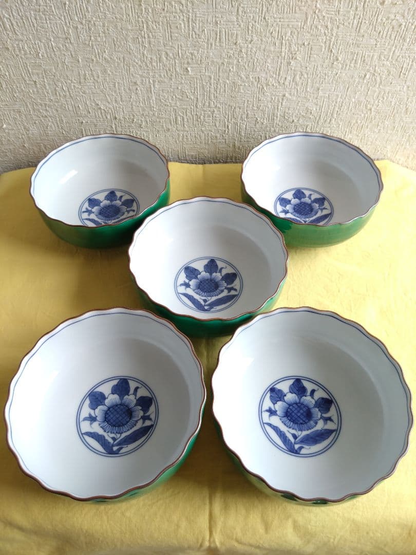 昇峰　京焼　清水焼　鉢　小鉢　交趾