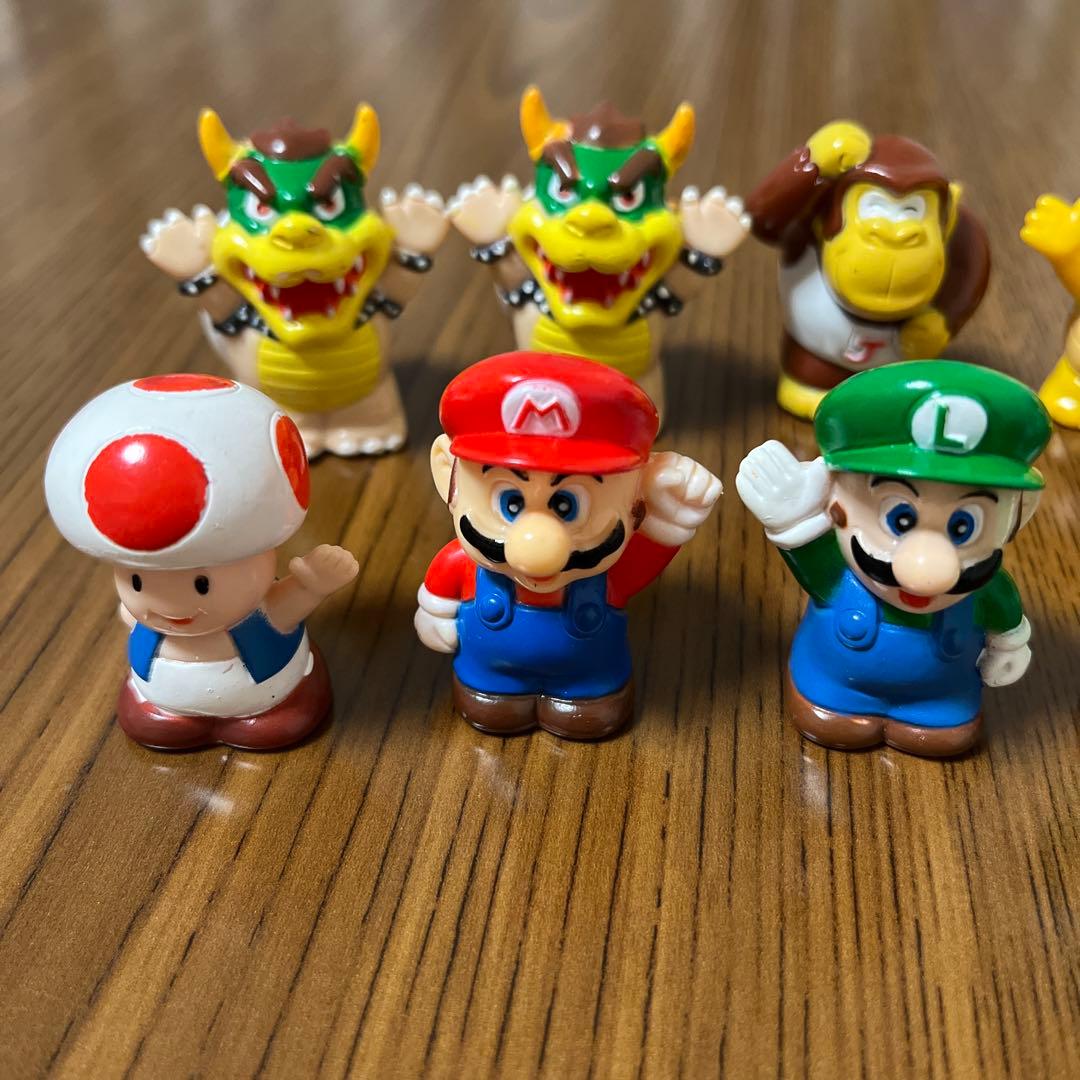 スーパーマリオ　指人形セット　90年代　レトロ