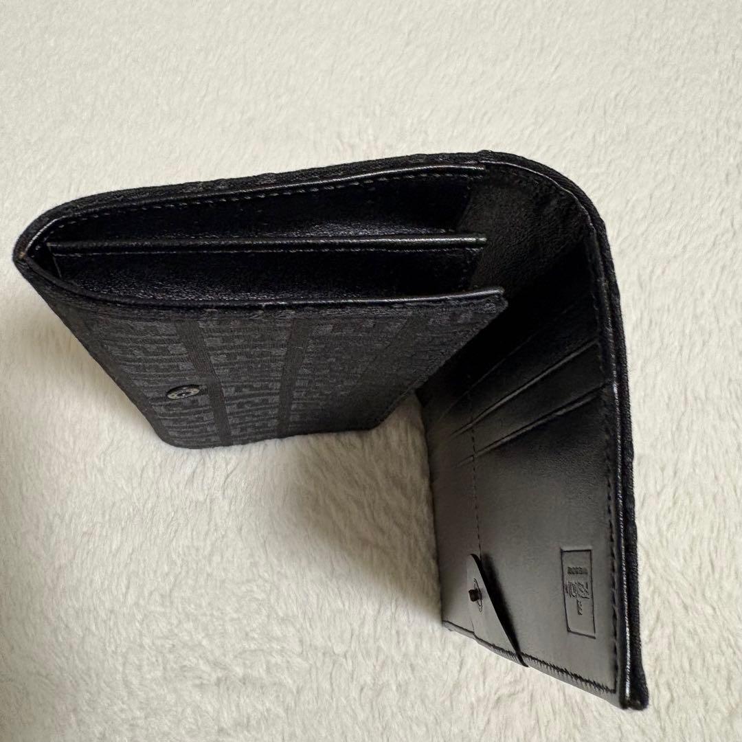 フェンディ FENDI ズッカ柄 長財布 キャンバス 未使用級美品