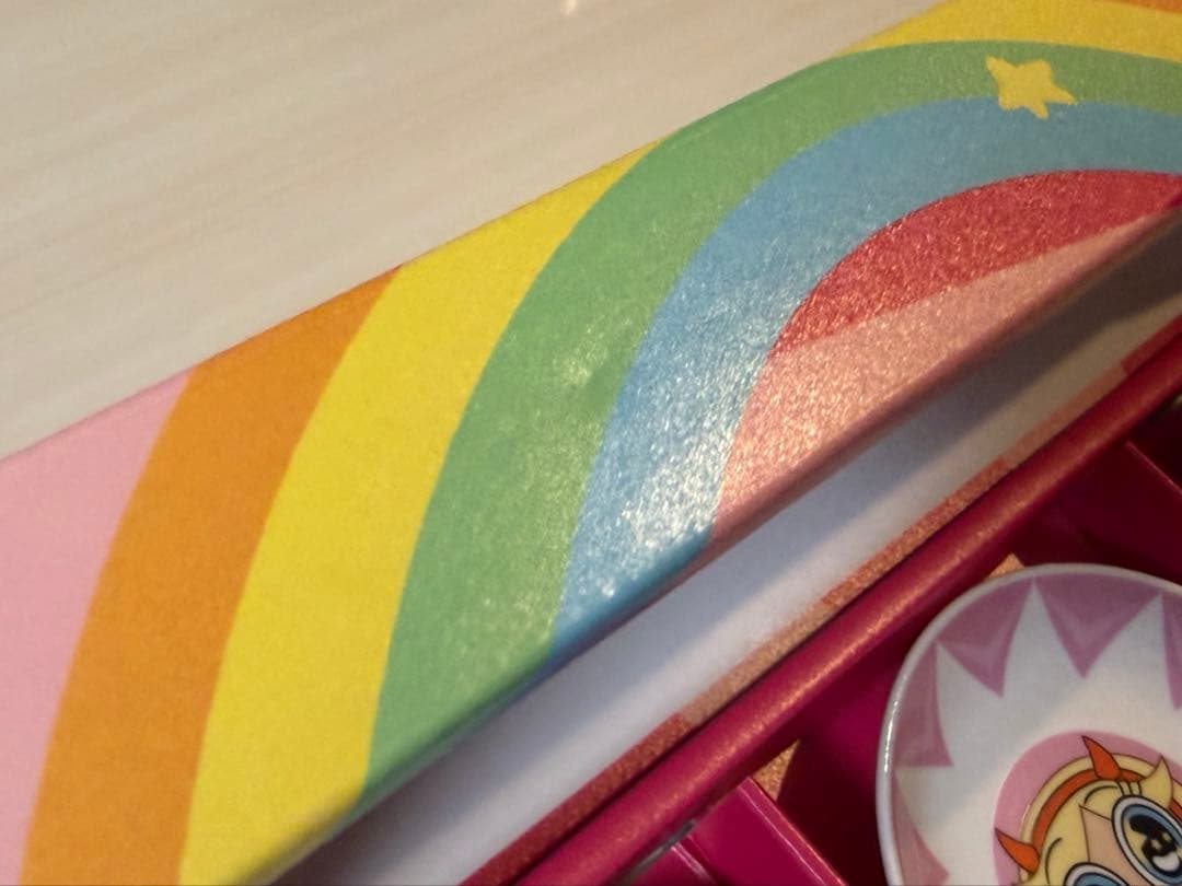 悪魔バスター　スターバタフライ　グッズ　プレートセット　非売品　ディズニー