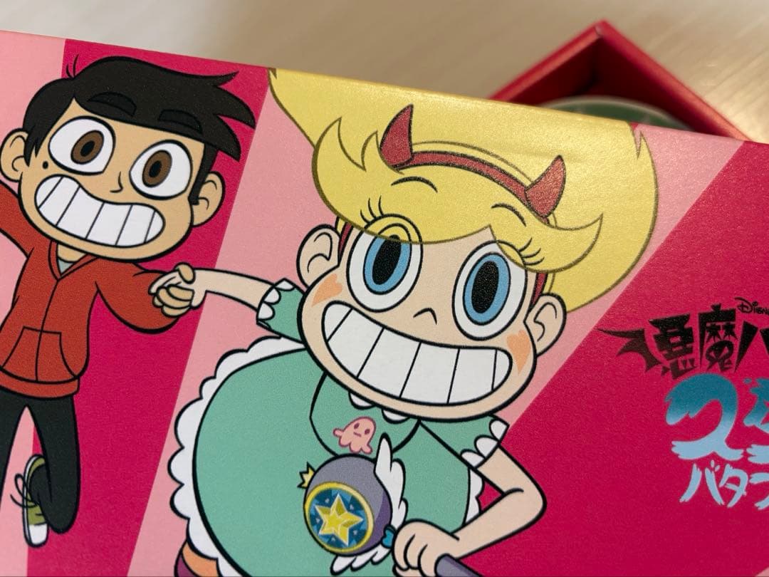 悪魔バスター　スターバタフライ　グッズ　プレートセット　非売品　ディズニー