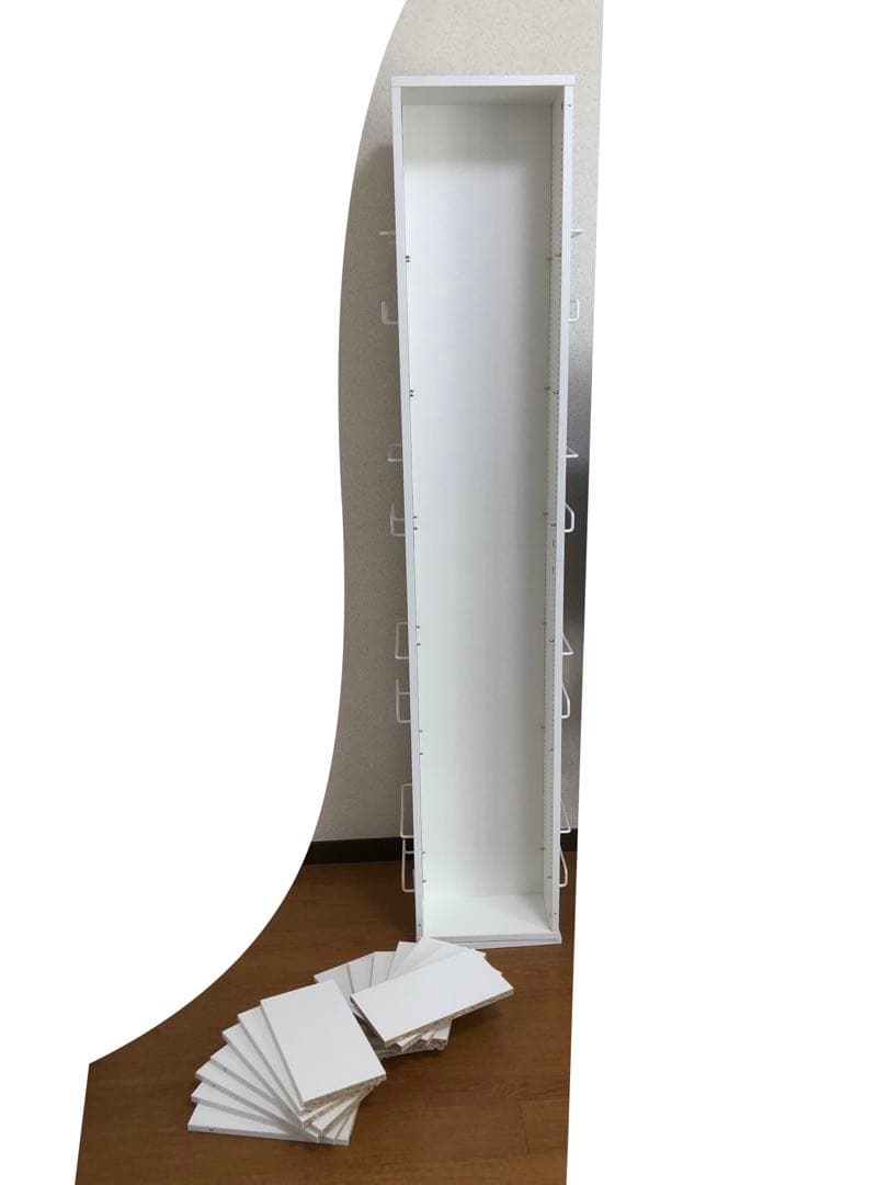 【送料8600円込み】回転本棚 白 本棚 360度 ラック 大容量 回転ラック