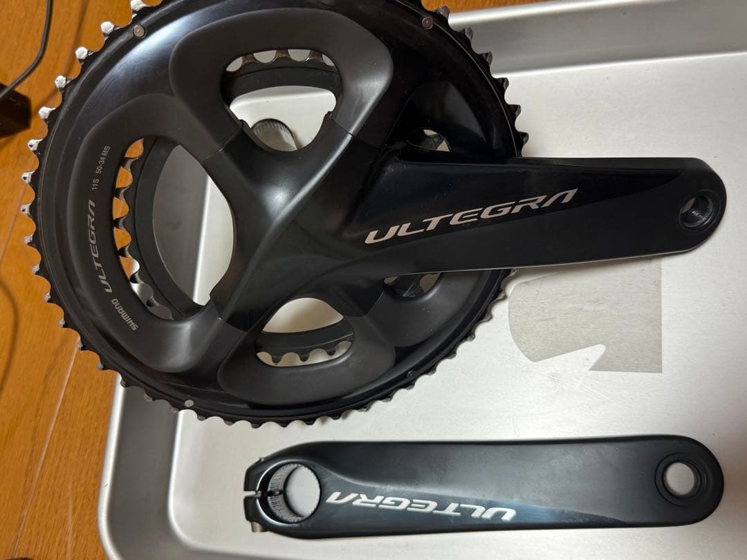 SHIMANO FC-R8000 クランクアーム 165mm 50-34T