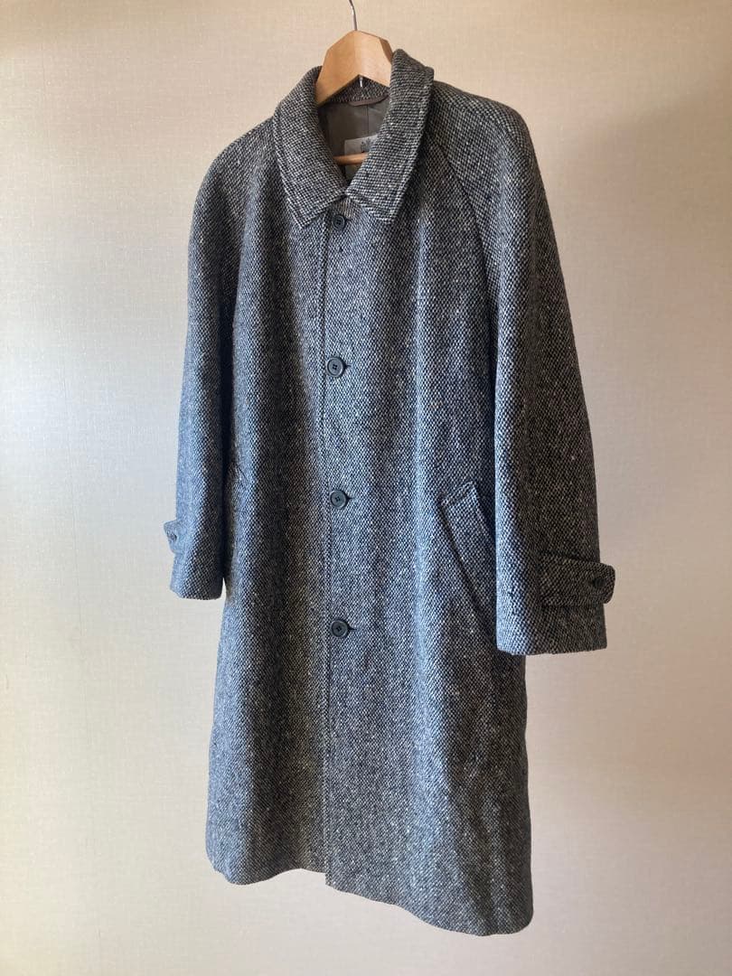 【破格】80s Aquascutum 製 ツイードカラーネップ 希少