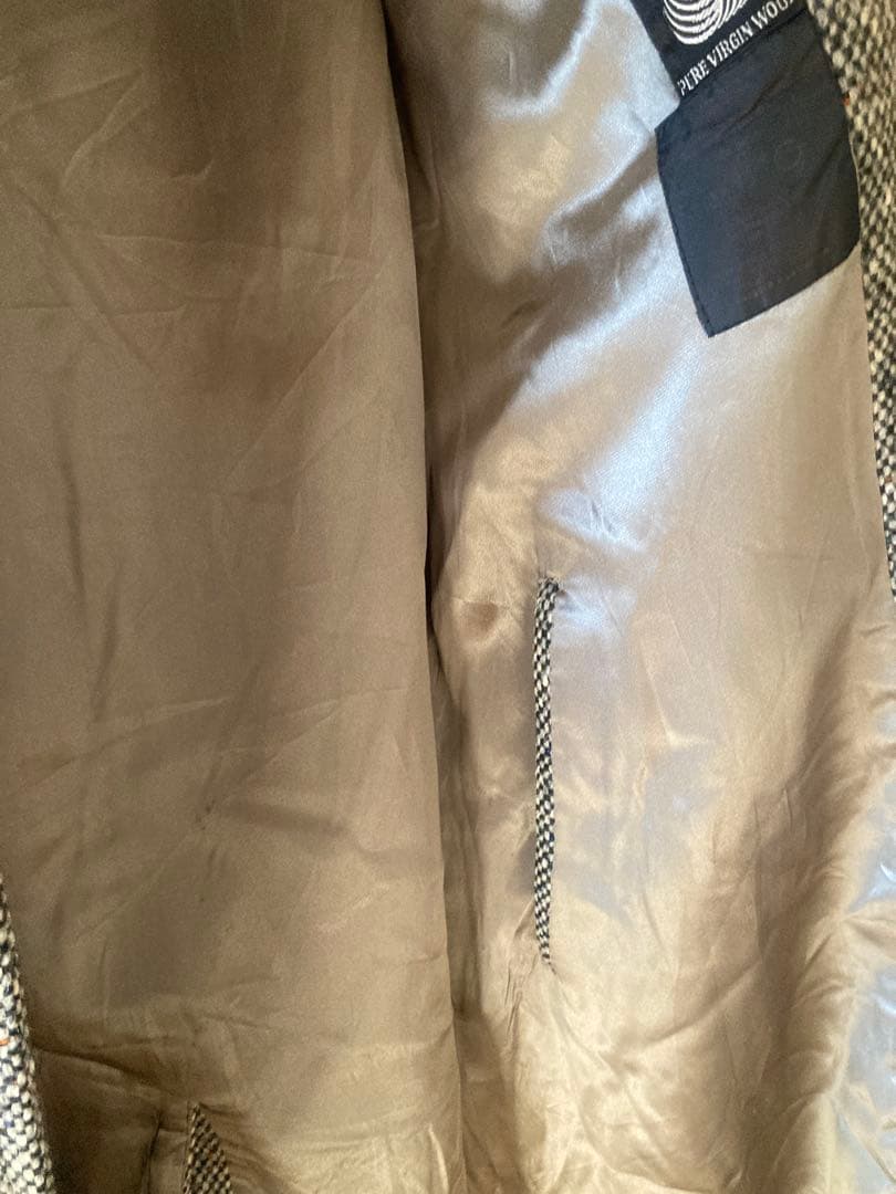 【破格】80s Aquascutum 製 ツイードカラーネップ 希少