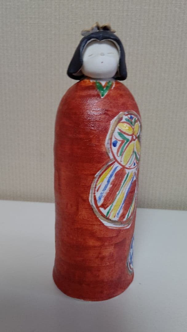 葉月窯　松原朋子 雛人形 立ち雛　陶人形 九谷焼 美品