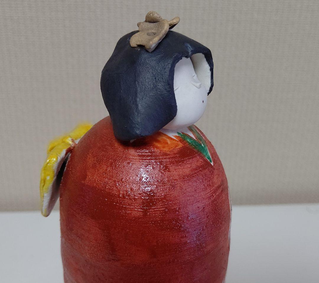 葉月窯　松原朋子 雛人形 立ち雛　陶人形 九谷焼 美品