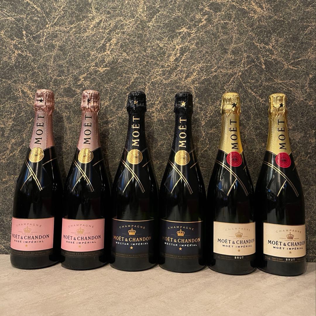 MOET & CHANDON シャンパン 6本セット