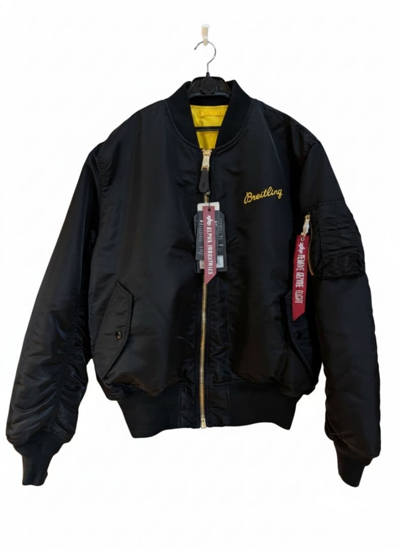 【Dai】alpha✕Breitling ブライトリングMA-1ジャケット