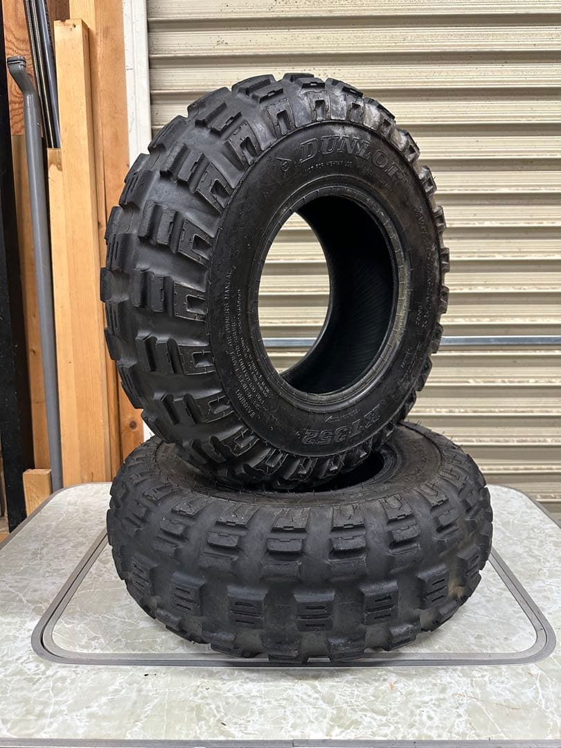 ATV用タイヤ DUNLOP 21×7R10 YFZ LTR TRX 4輪バギー