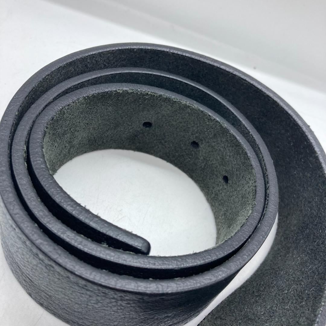 ▼GUCCI レザーベルト　Gバックル　223896　グッチ　ブラック