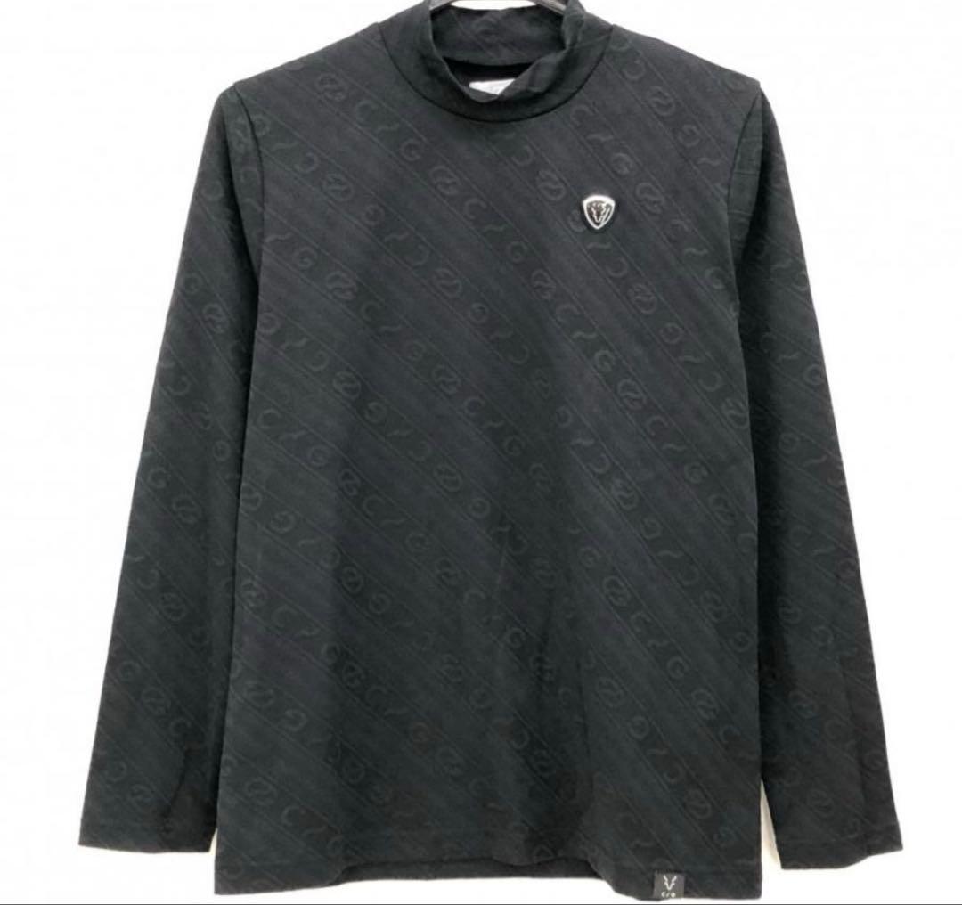 CPG ロゴジャガード柄モックネック３