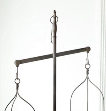 オブジェ 天秤 置物 アイアン アンティーク シャビーシック 85559SC