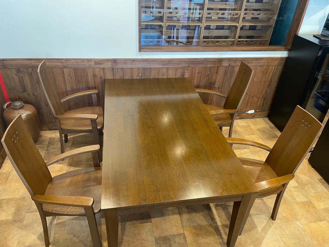 【サントリー樽ものがたり】美品ダイニングテーブル