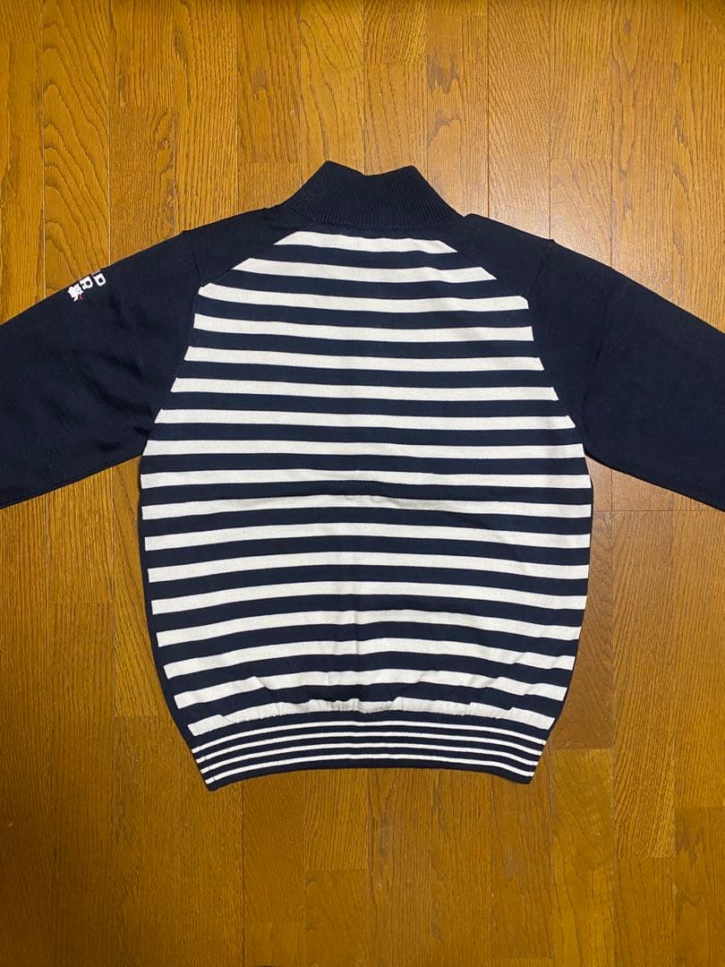 and per se アンパスィ ハーフジップ ニットジャケット ゴルフ