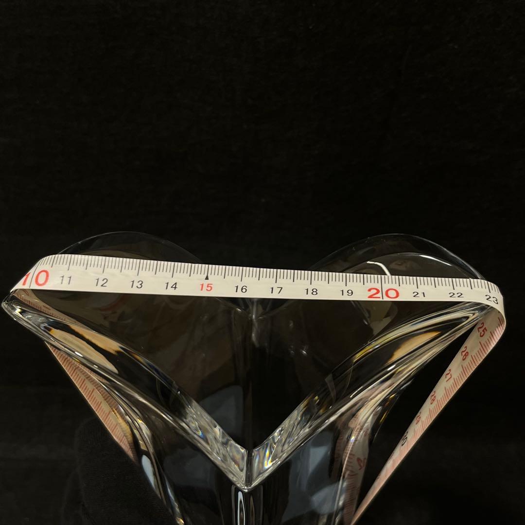 【美品】USED品 BACCARAT バカラ ジェネロサイト花瓶 フラワーベース