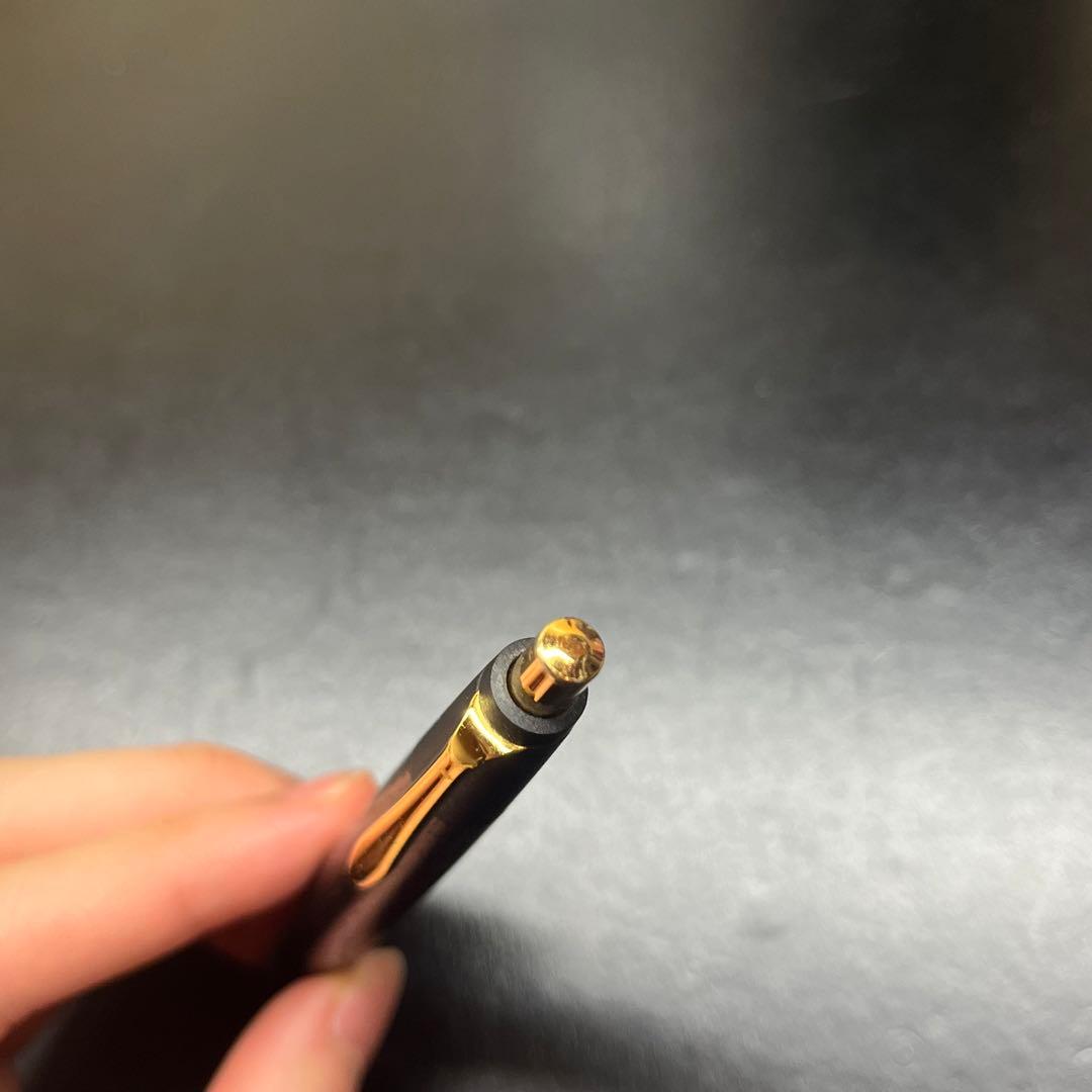 【旧型】野原工芸 ハカランダ シャープペンシル　ゴールド