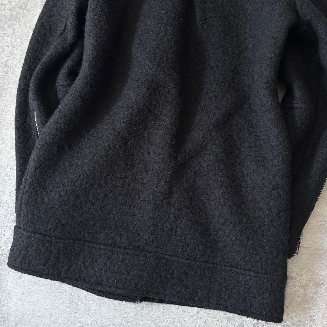 ジャケット・アウター archive wool riders jacket long far y2k