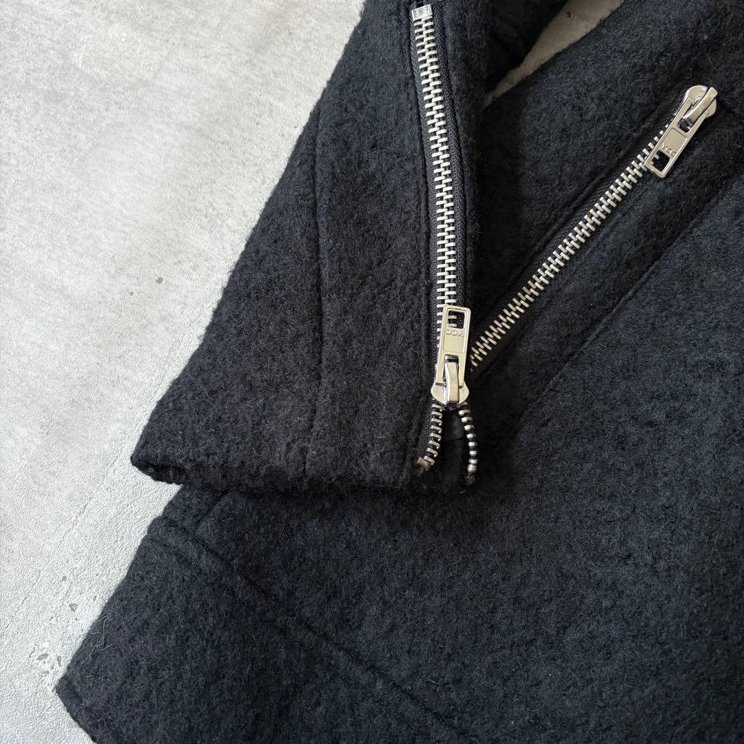 ジャケット・アウター archive wool riders jacket long far y2k