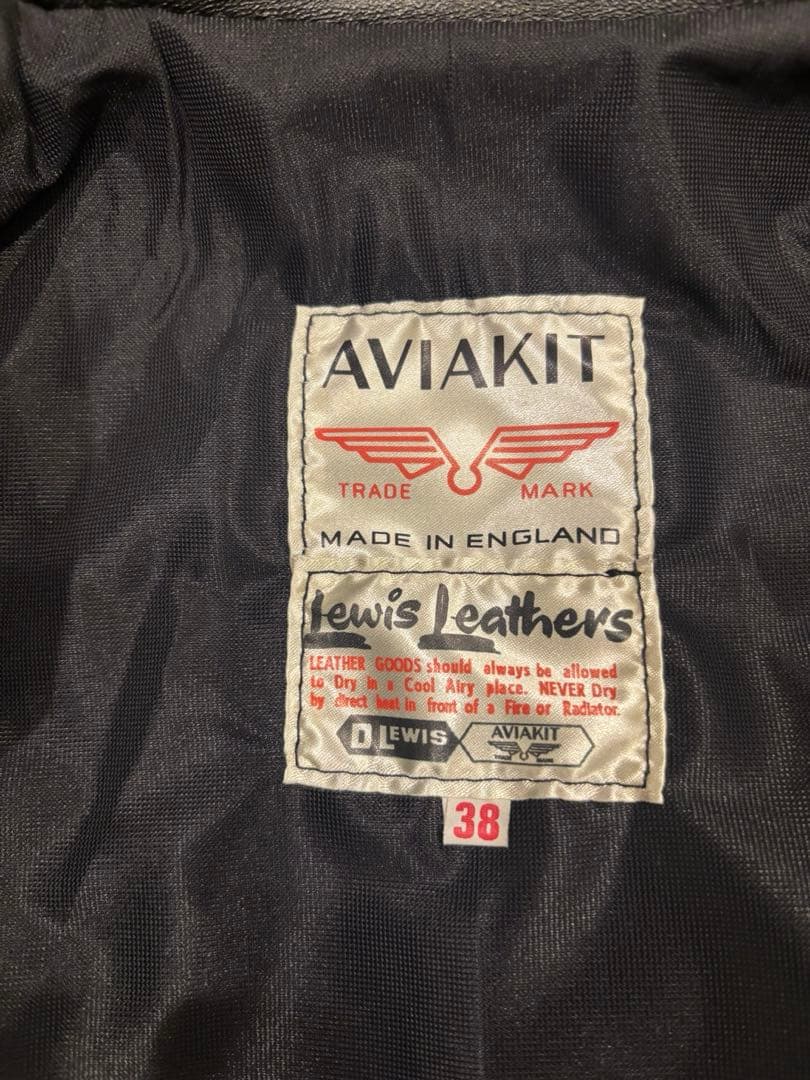 【最終値下げ】Lewis Leathers サイクロン 38 ラットランドシープ