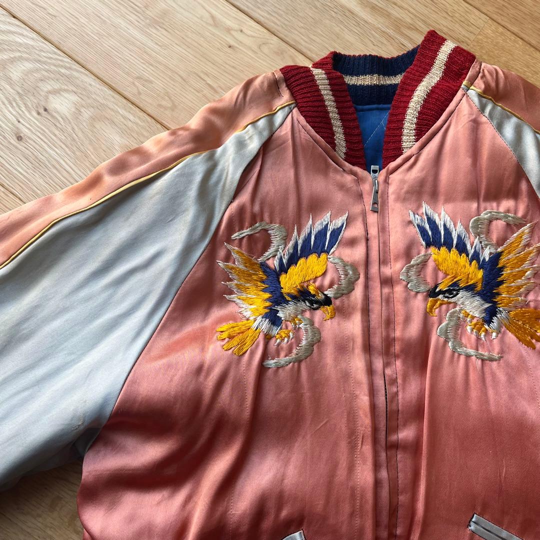 50年代vintageスカジャン【S】オリジナルusa東洋エンタープライズ