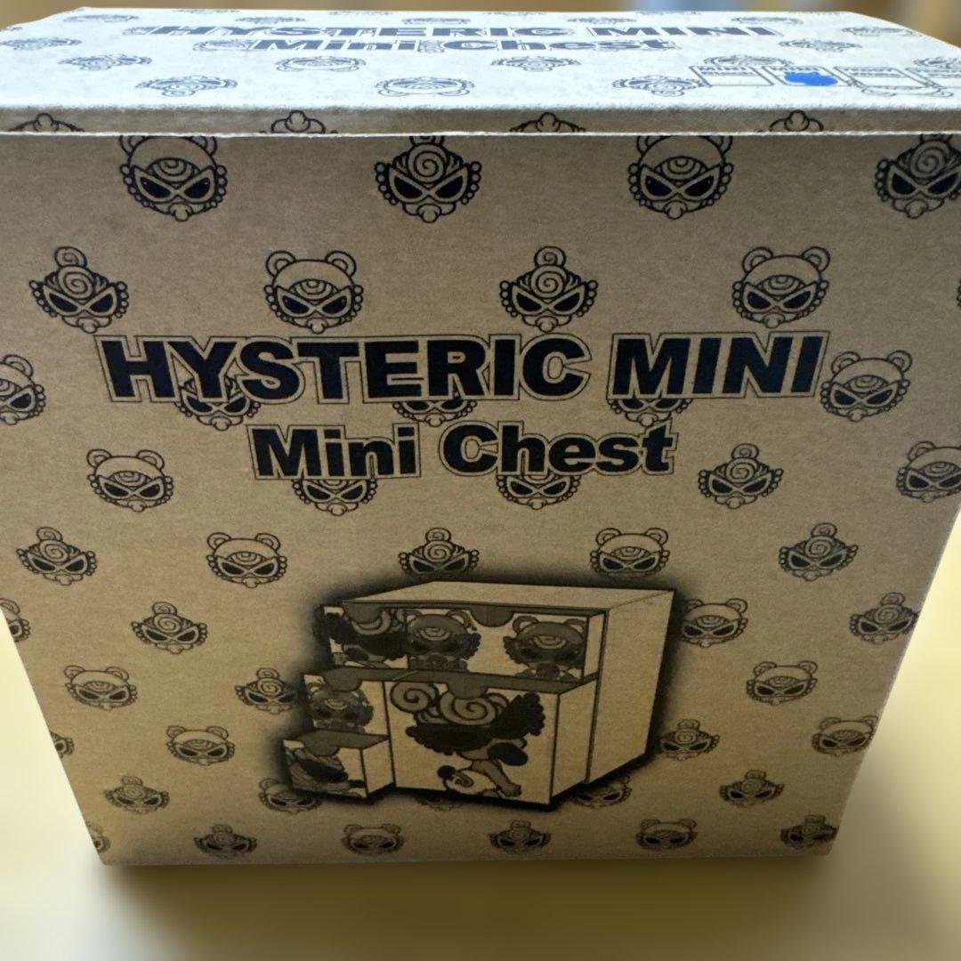 レア ヒステリックミニ　ノベルティ　ミニチェストminiレッド