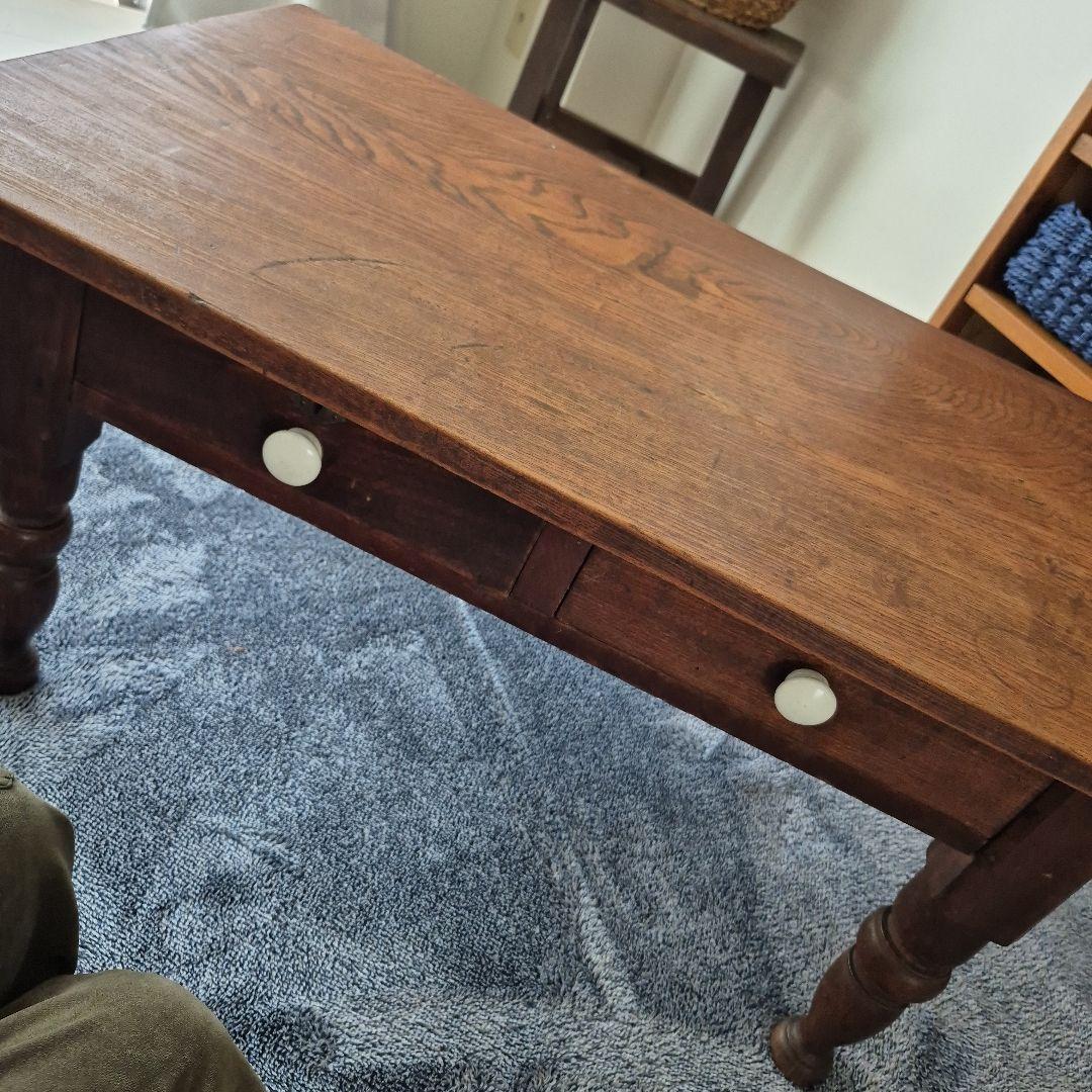 明治時代 120年前の文机 文豪机