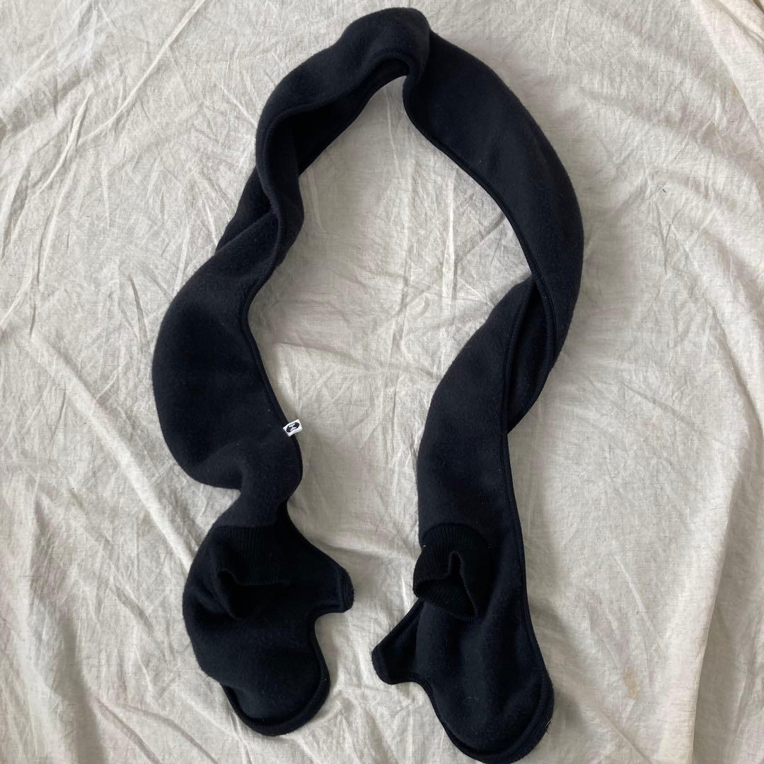 ゆ*か様 FINAL  フリース ブラックマフラー