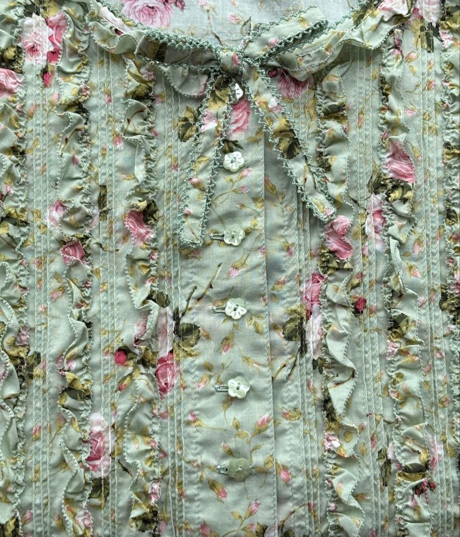 ピンクハウス バラ ブラウス