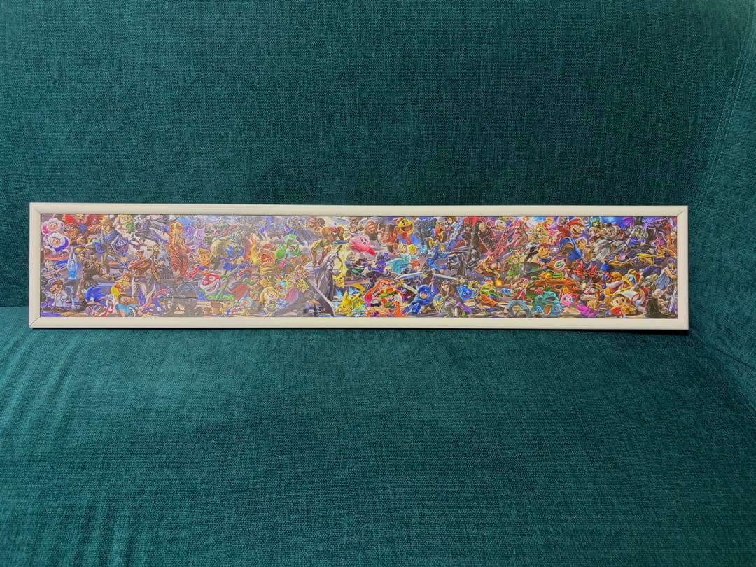 大乱闘スマッシュブラザーズ Nintendo公式ポスター(特注フレーム付き)