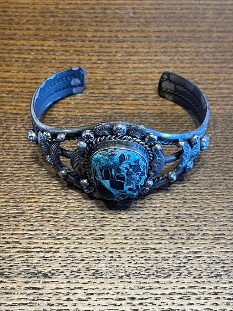 か*ん様 ナバホ　バングル　ターコイズ　スターリングシルバー　Betta Lee