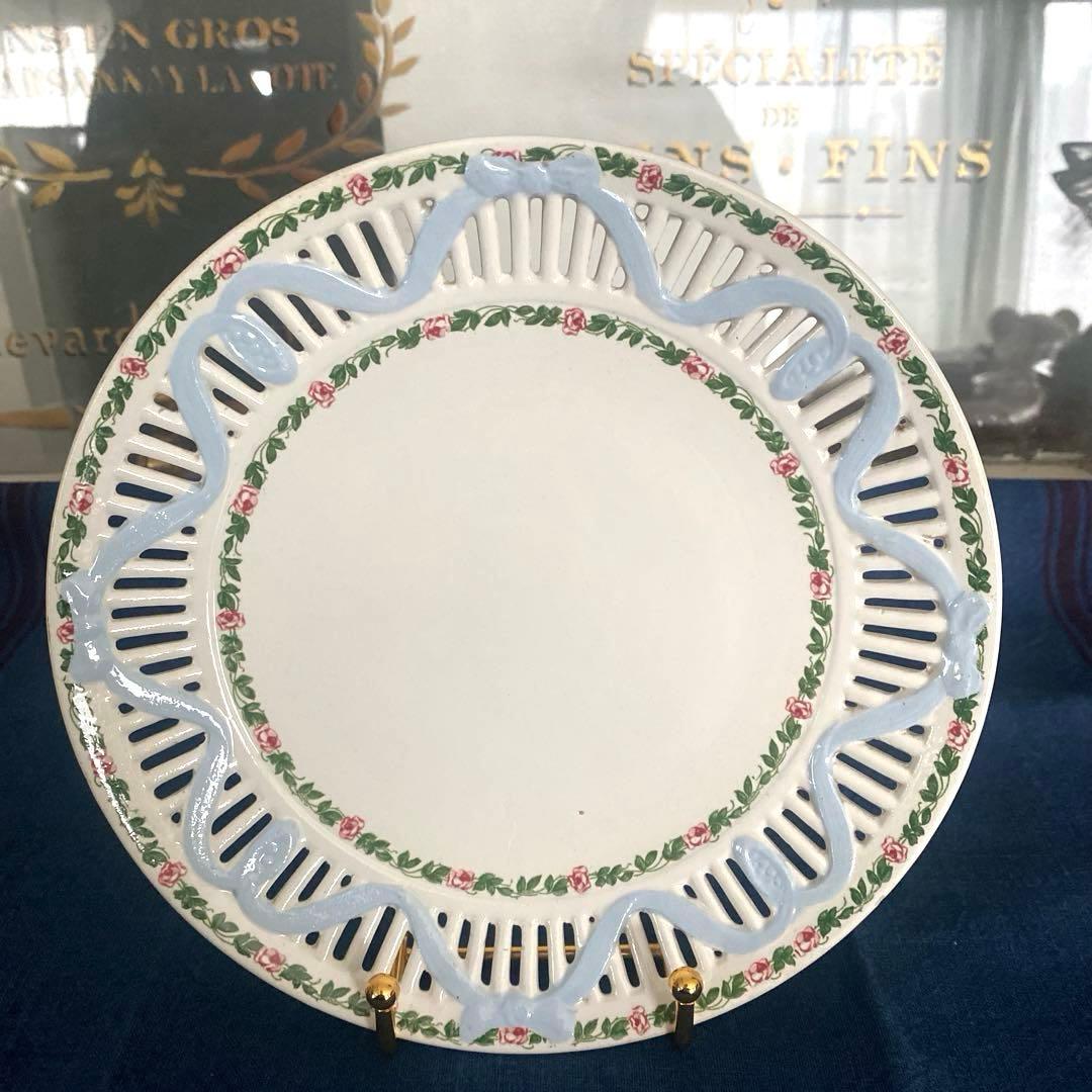 サルグミンヌ Sarregumines レース リボン　パニエプレート【A】レア