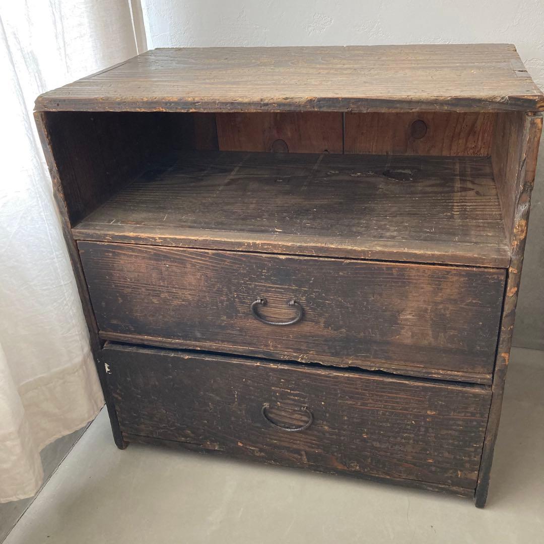 古道具　引き出し　棚　収納　小引き出し