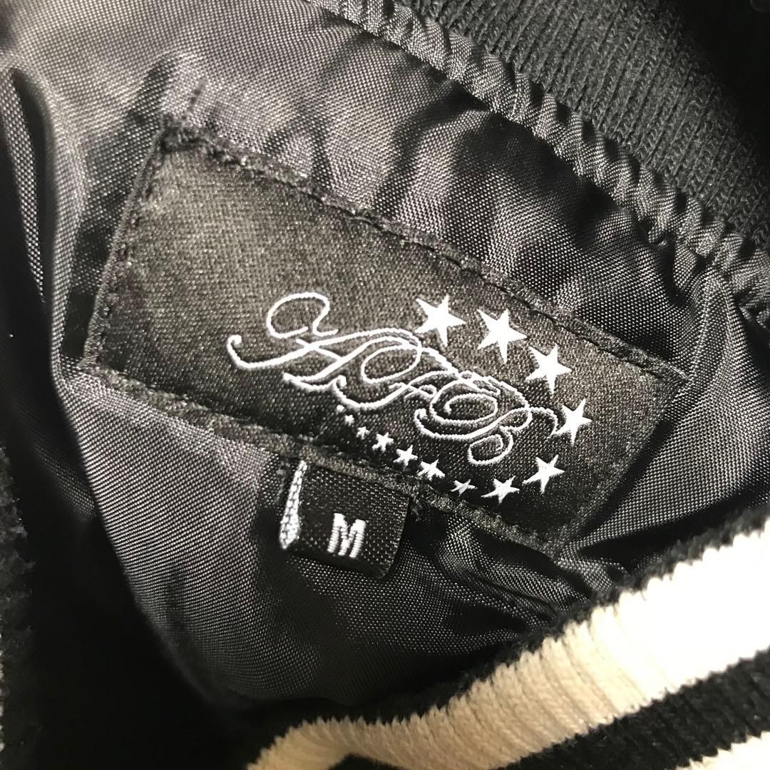 AFB ボンバージャケット　M　ベロア