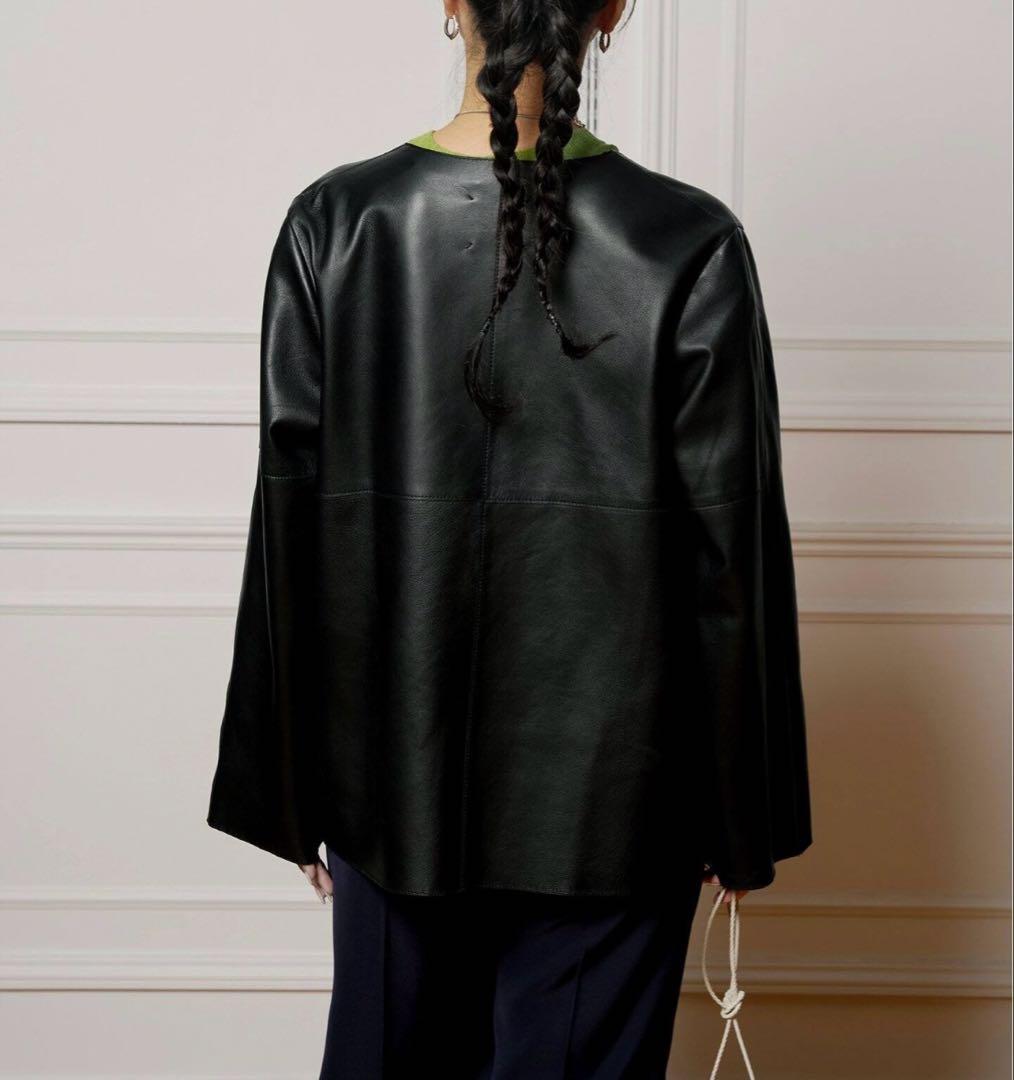 IENA LA BOUCLE シープレザージャケット