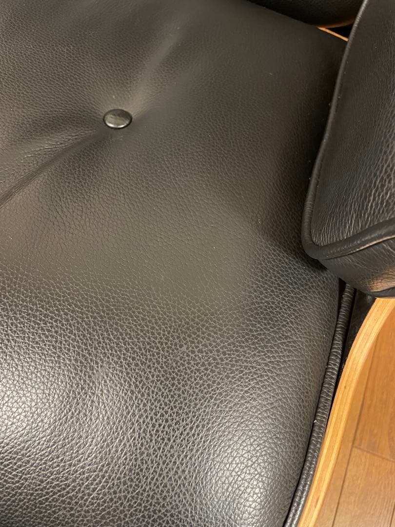 ②美品　イームズ　ウォールナット　ラウンジチェア　オットマン　EAMES