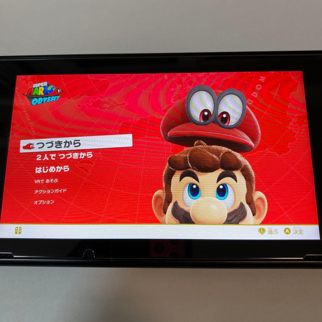 Switch スーパーマリオ オデッセイセット　ソフトあり