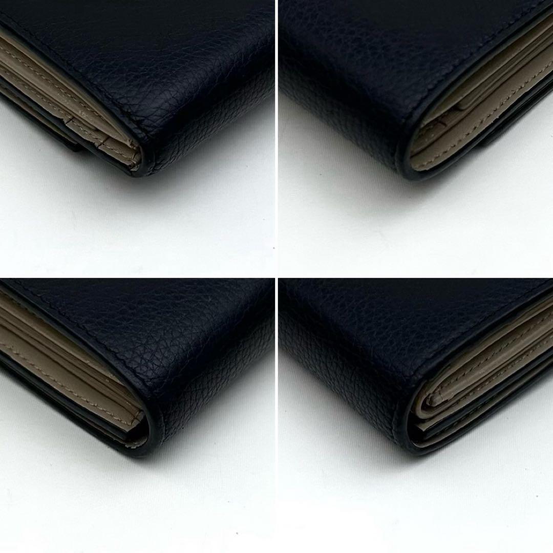 ［美品］CELINE スモール フォールデッドマルチファンクション 三つ折り財布