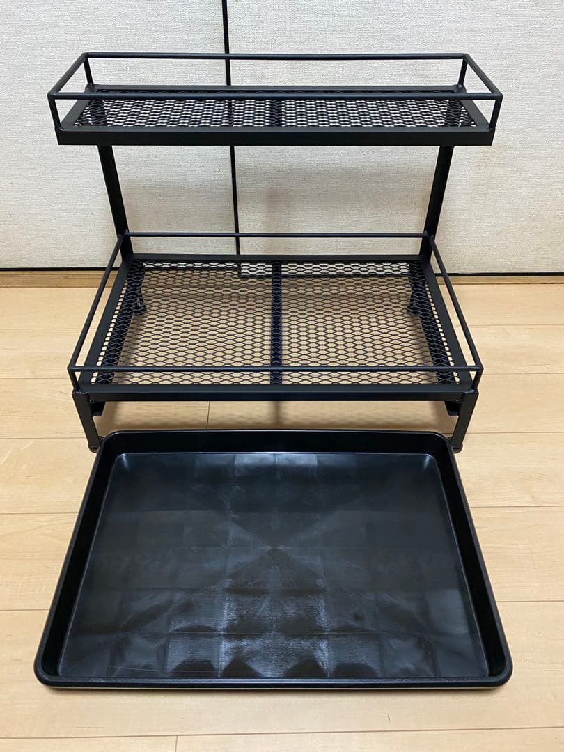 アイアンシェルフ　植物棚　アガベ　多肉植物　アイアンラック