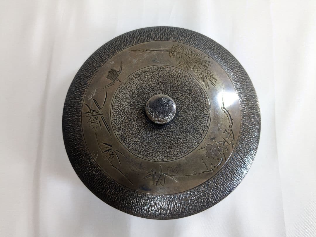 純銀製 菓子鉢 約201g ヴィンテージ