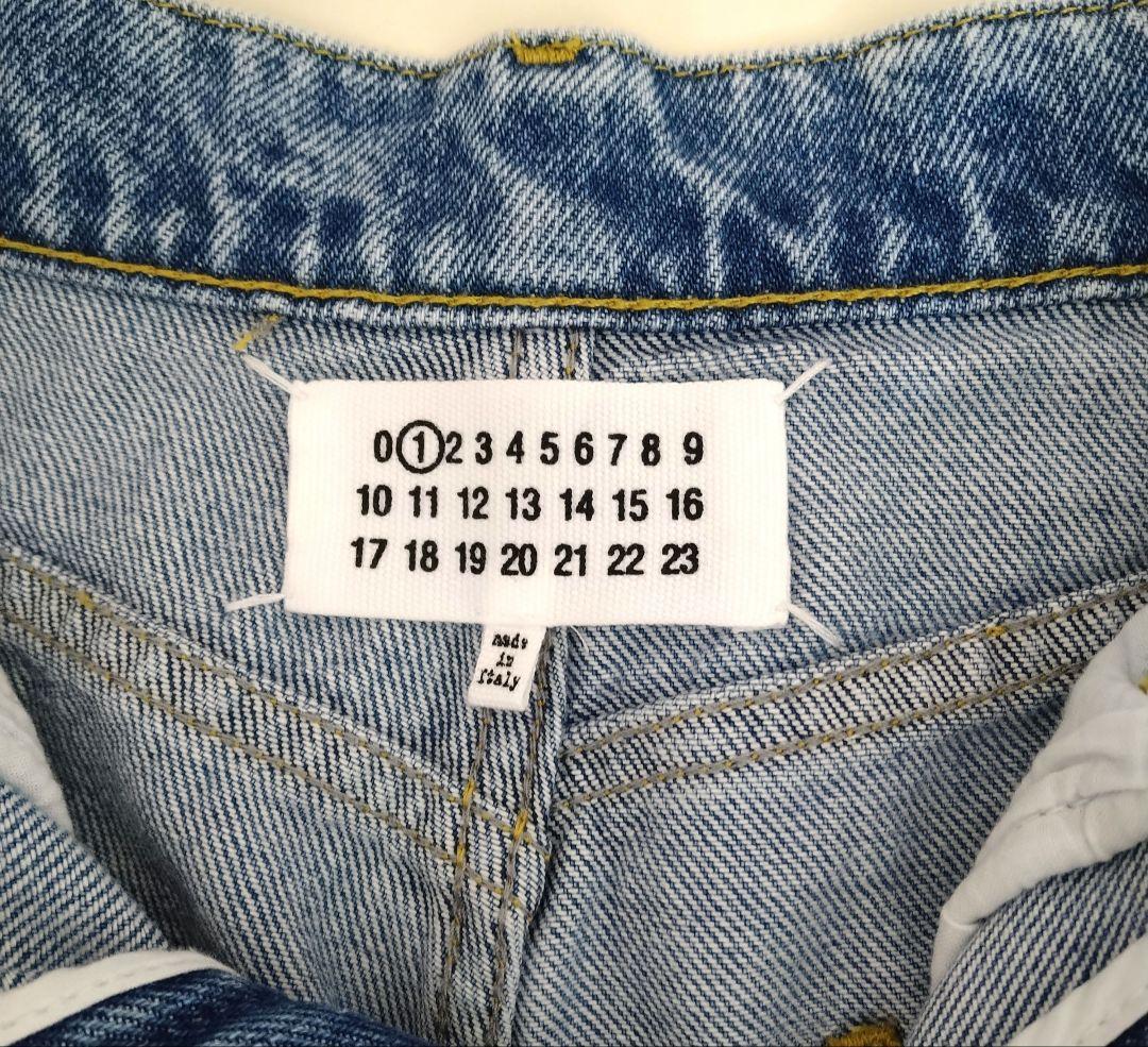 MAISON MARGIELA メゾンマルジェラ カットアウトデニム