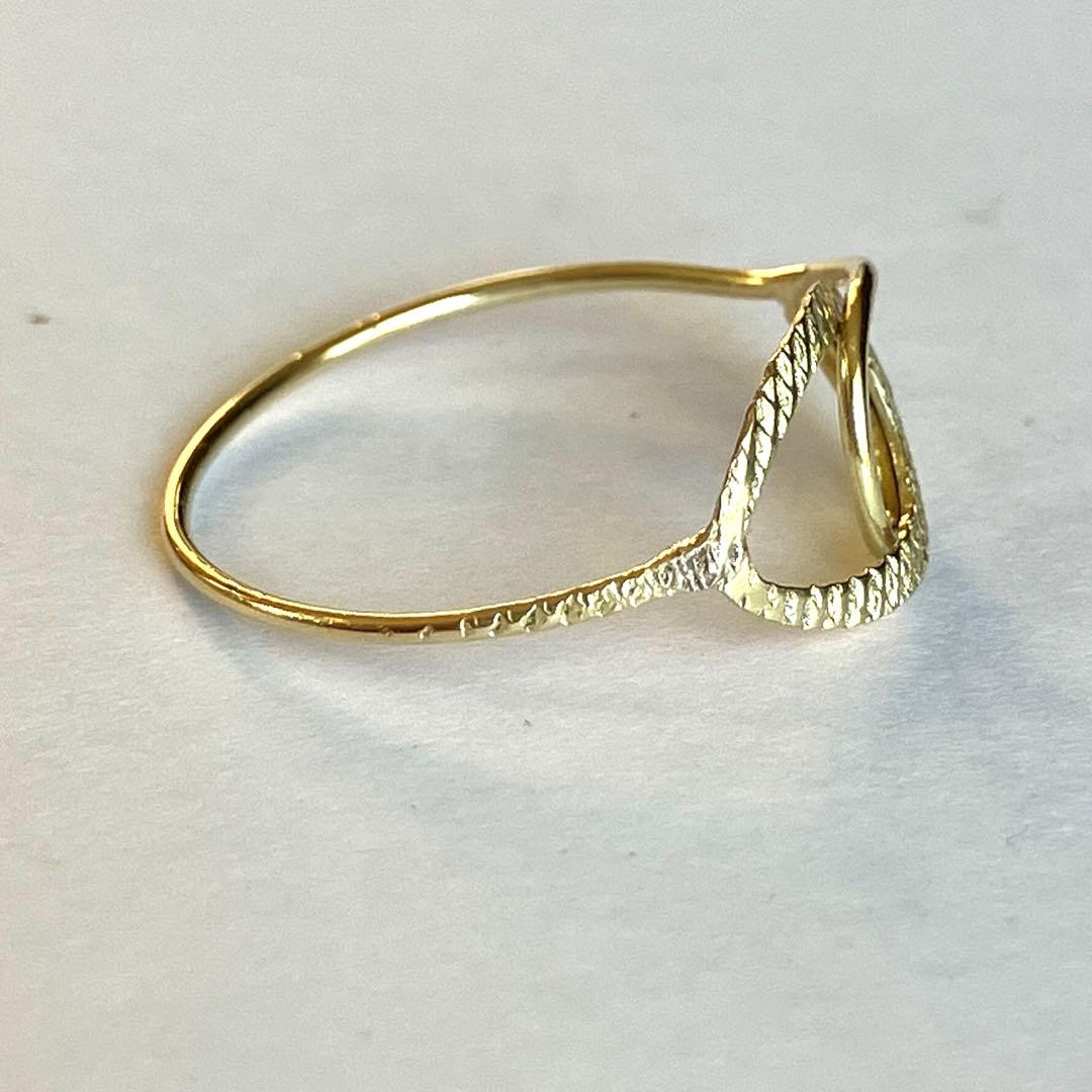 K18 18金　12号　リング　45